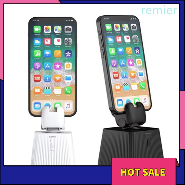 Điện thoại di động re q6 gimbal gậy chụp ảnh tự sướng theo dõi thông minh 360-độ xoay giá đỡ điện thoại chân đế máy ảnh