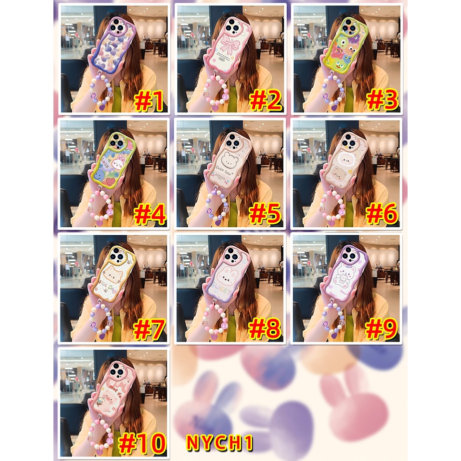 Texture Full edging Phone Case For Samsung Galaxy J7 Prime/2/2018/ON7 2016/G610F Love bracelet Pendants youth luxurious