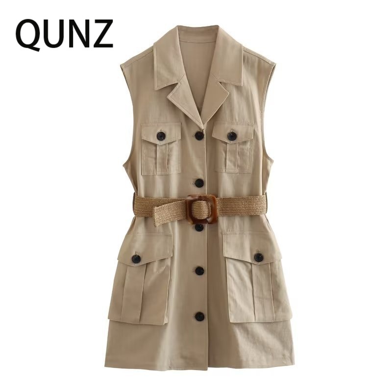 Áo Vest Pha Trộn Đa Năng Qunz 1895