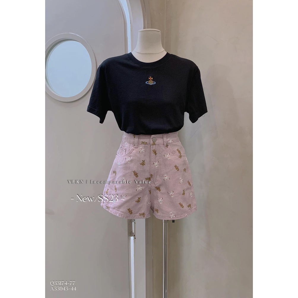 Quần sh.ort je.an gấu nâu