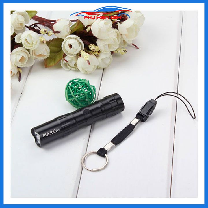 Đèn pin mini siêu nhỏ cực sáng dùng Pin 1.5V led công suất 3W
