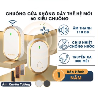 [SALE MẠNH] Chuông Cửa Không Dây Khách Thông Minh, Chống Nước, Chuông Cổng, Chuông Báo Động Cho Người Già - Automatik