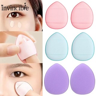1 pc mini fingertip puff makeup sponge / concealer foundation highlighter blush detail puff / professional cosmetic cushion puff makeup tool
