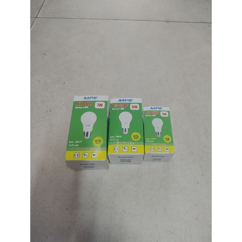 Bóng led búp MPE 3w-5w-7w
