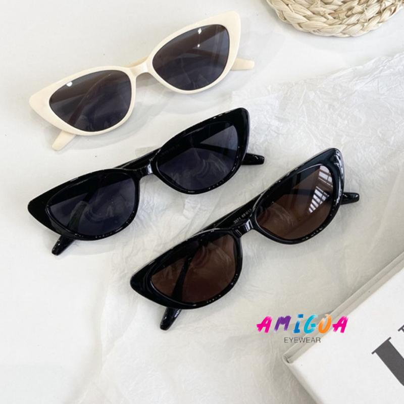 👓️amigoa👓️ Kính râm mắt mèo thời trang Retro dành cho nữ 2024