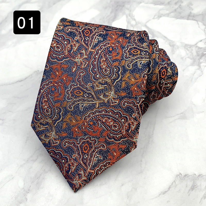 Cà Vạt 8cm Họa Tiết Sọc Phong Cách Âu Mỹ Thời Trang Cho Nam