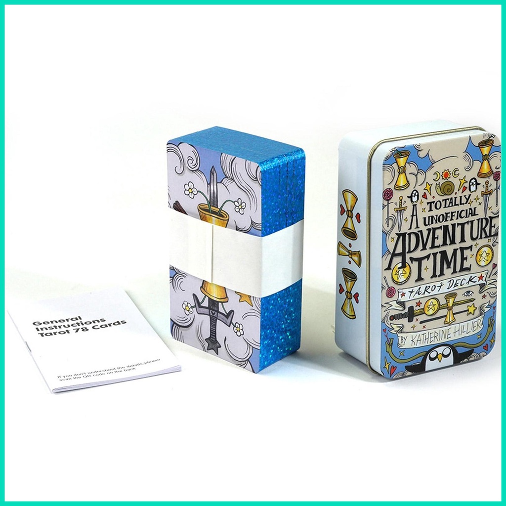 Bói toán tarot cards tinbox cuộc phiêu lưu thời gian tarot oracle cards board game tiếng anh bói toán trò chơi tarot hjuvn