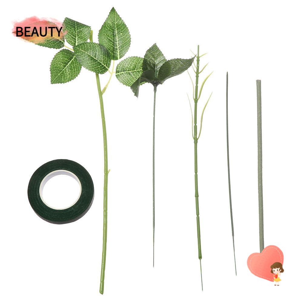Đẹp 25 cái / bộ hoa cuống xà phòng làm bằng tay cành hoa hồng hoa giả thân cây trang trí vườn cành hoa