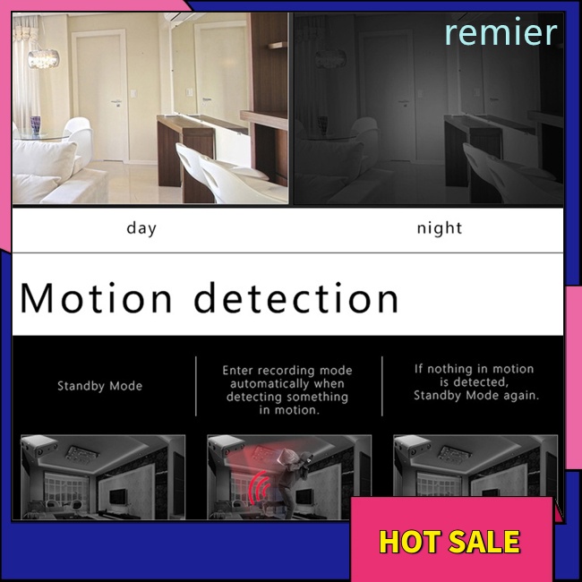 Re hd 1080p camera mini ir-cut tầm nhìn ban đêm phát hiện chuyển động máy quay an ninh máy quay cmos sensor loop video recorder