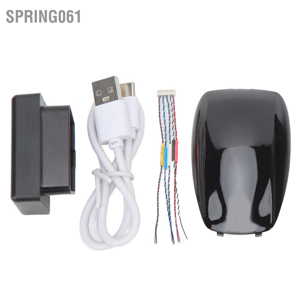 Spring061 Màn Hình LCD Chìa Khóa Thông Minh Thoải Mái Móc Treo Tự Động Bluetooth 5.0 Đa Năng Cho Một Lần Bấm Bắt Đầu Xe