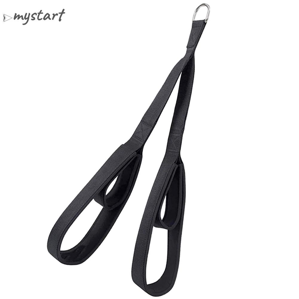 Long triceps strap anti-slip muscle training tricep pull down rope multi-purpose