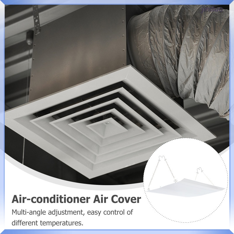 Máy điều hòa âm trần air diverter kính chắn gió shunt thép nhựa trắng văn phòng .vn