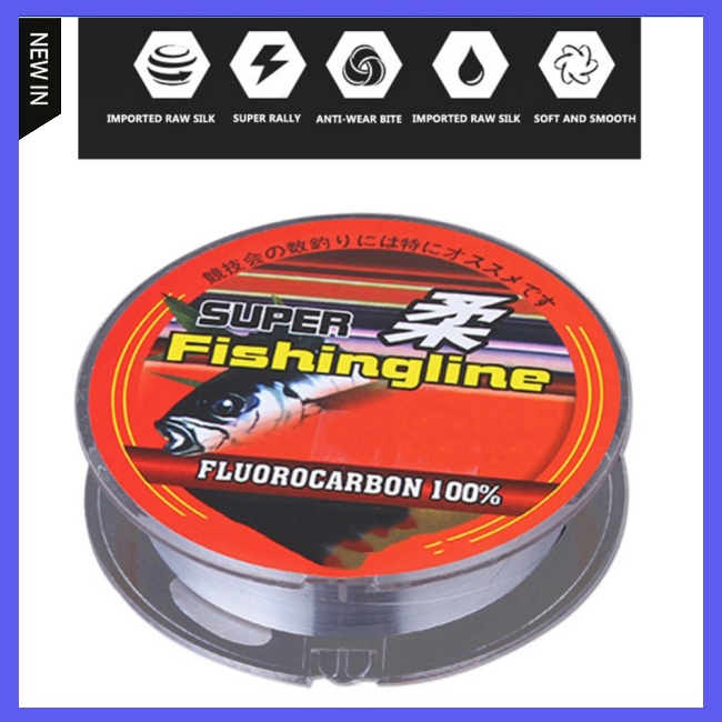 Tiuyanh 50m super-strength nylon line fishing main line fish gear phụ kiện