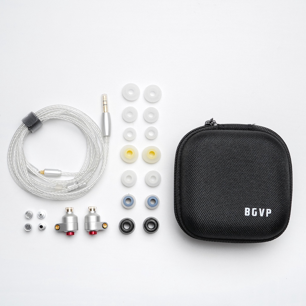 Tai nghe bgvp p05 trình điều khiển động đơn màn hình in-ear hi-res iems tai nghe nhạc hifi với mic type-c & cáp mmcx có thể thay thế