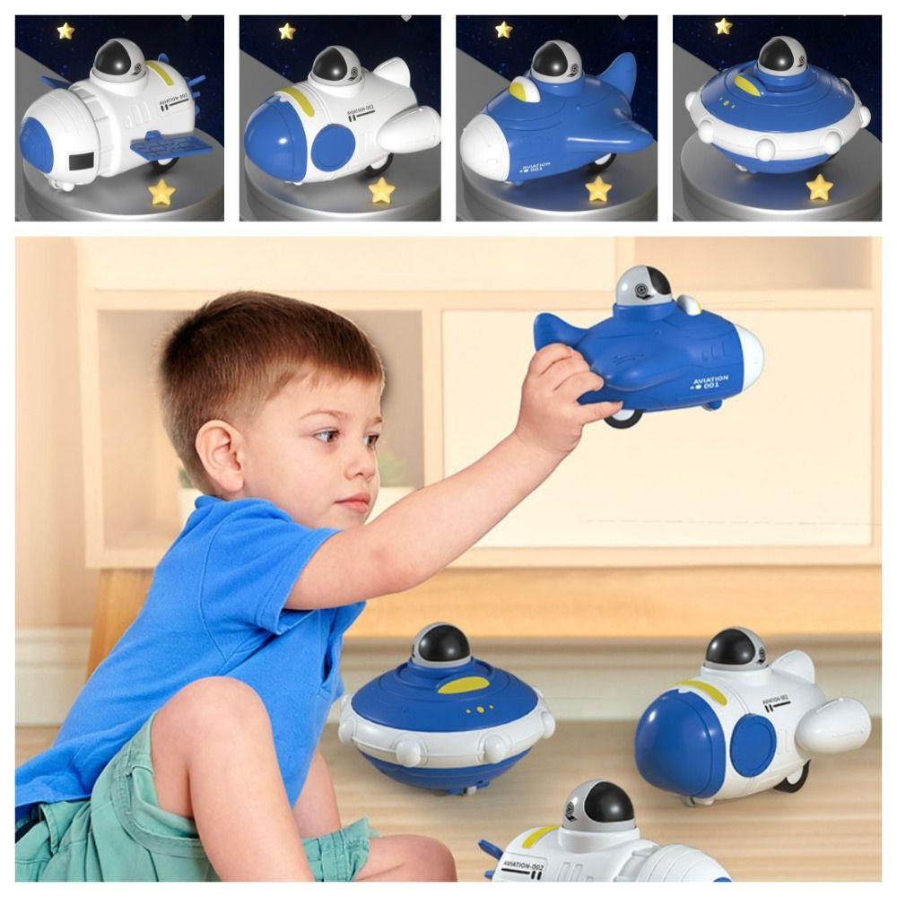 Shanrong Đồ Chơi Mô Hình Xe Hơi Tàu Không Gian mini Dễ Thương Cho Bé