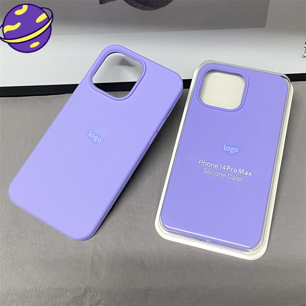 Lightelegant purple 1: 1 apple 15 silicone case cho iphone 15 14 13 12 11 pro x xs max 6 7 8 14 15 plus xr liquid skin feel vỏ điện thoại vỏ mềm