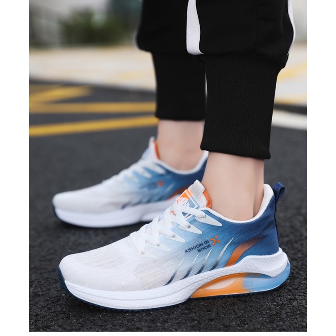 Men's shoes new all-match men's sports shoes soft sole non-slip breathable ultra-light running shoes-aa0688
