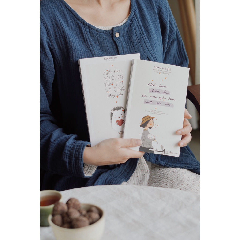 Sách  Combo Gửi bạn người có trái tim vô cùng nhạy cảm + Nếu bạn chưa ổn tôi xin gửi bạn một cái ôm - Bản Quyền