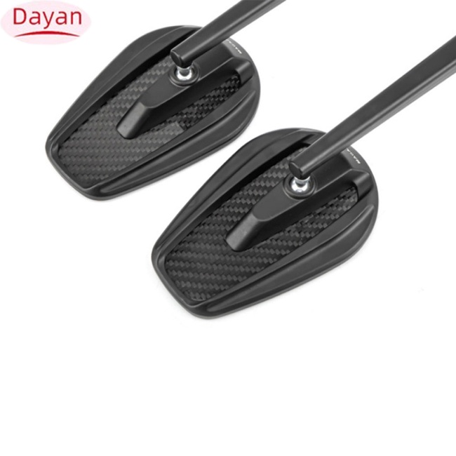 Dayan gương chiếu hậu xe máy 8mm / 10mm góc có thể điều chỉnh gương kính độ nét cao gương chiếu hậu xe đạp điện