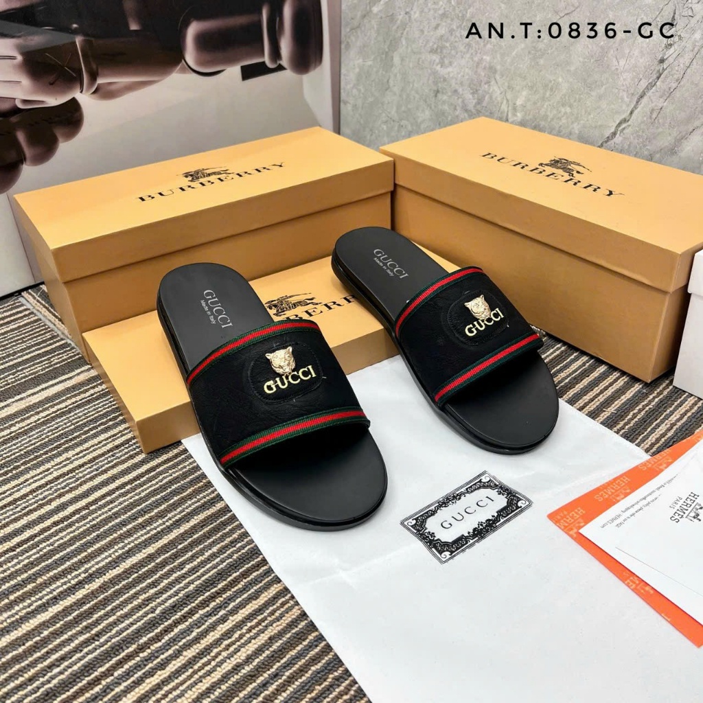 Dép Da Nam Hot Nhất Dép Nam Quai Ngang Thời Trang Bản Mới Xướng DL02  Hàng Đẹp