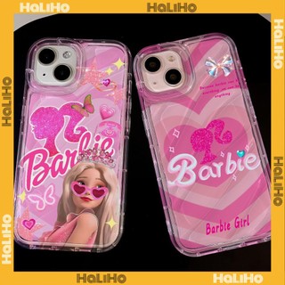 Ốp lưng Phone 11 Ốp Lưng iPhone Ốp Lưng Trong Suốt Gợn Nước Mềm Bảo Vệ Chống Sốc Cô Gái Màu Hồng Đeo Vương Miện Tương thích với iPhone 14 13 Pro max 12 Pro Max 11 xr xs max 7Plus 8Plus