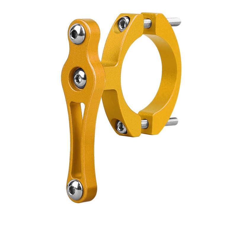 Pad thanh gắn giá đỡ bình nước xe đạp BRACKET chất liệu Nhôm lắp đặt ngang dọc cho đường kính 19-44mm - Mai Lee