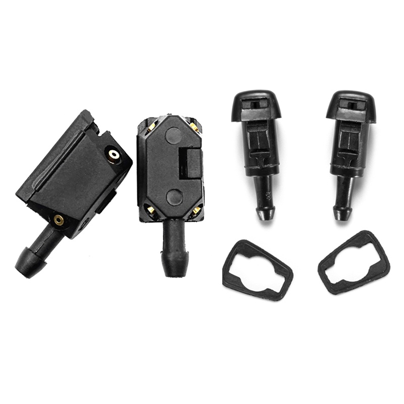Set 2 Vòi Phun Nước Rửa Kính Chắn Gió Xe Ô Tô Dodge Caliber 2007-2012 Kèm 2 Vòi Phun
