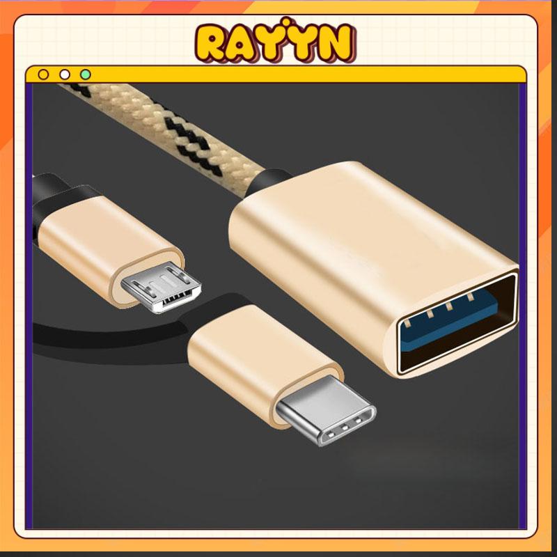 3.0 Dây Cáp OTG 2 Trong 1 USB Đa Năng-RA