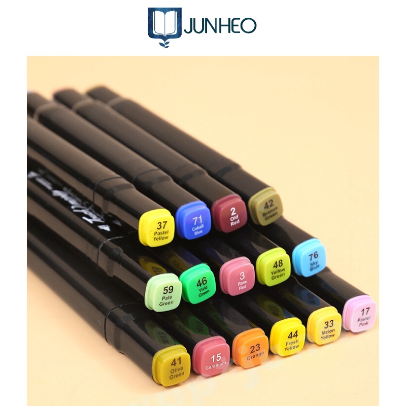Bút màu marker hai đầu cao cấp Touch morkey 1 chiếc - Màu ngẫu nhiên