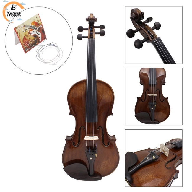 Dây Đàn Violin Bằng Thép Không Gỉ Mạ Niken Thay Thế Tiện Dụng