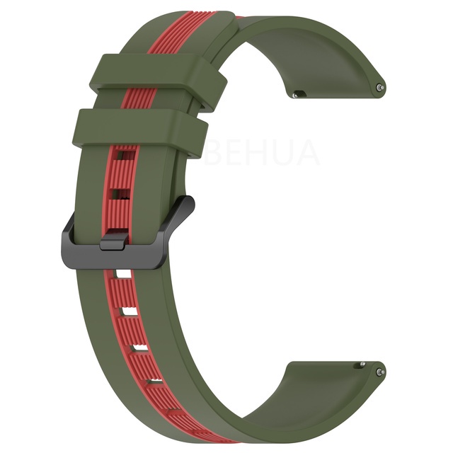 Dây Đeo Silicone 20mm 22mm Cho Đồng Hồ Thông Minh Huawei GT3 SE GT2 42mm GT 3 Pro 46mm 43mm