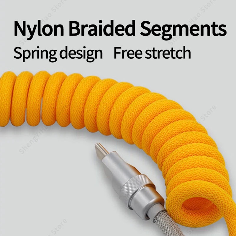 Cáp Sạc Nhanh Type C 120W Dây Bện Hợp Kim Nhôm Dài 2M Cho Samsung iPhone OPPO