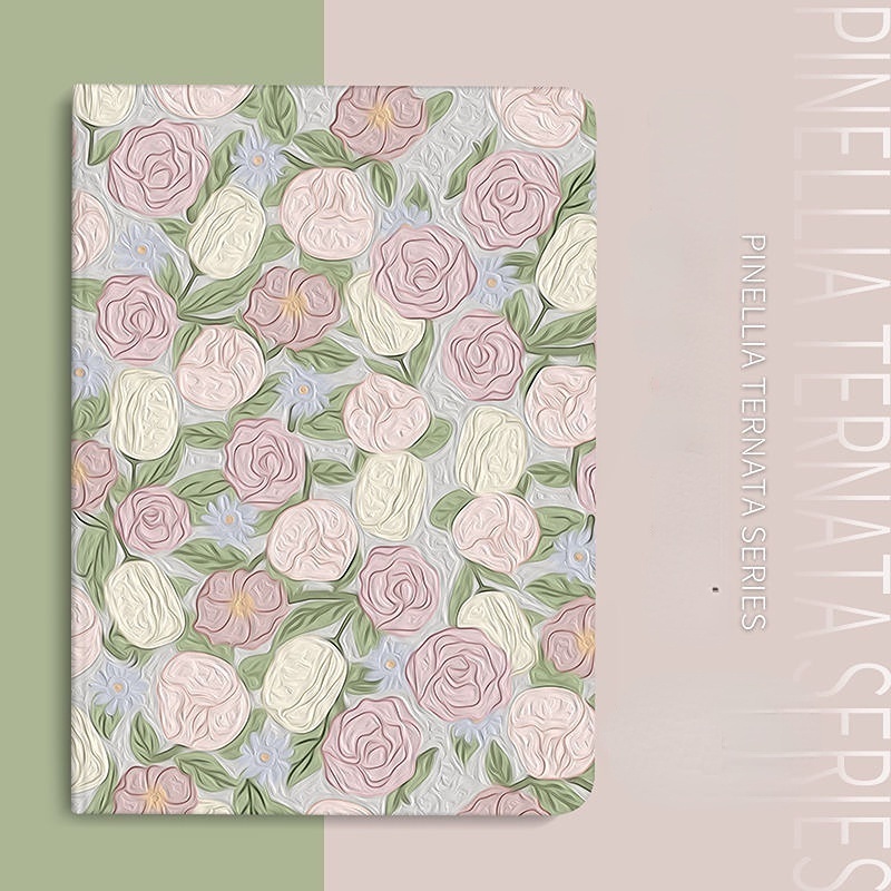 Bao Da Máy Tính Bảng Họa Tiết Hoa Cho Xiaomi Pad 5 Pro 11 Inch Xiaomi 4 Plus