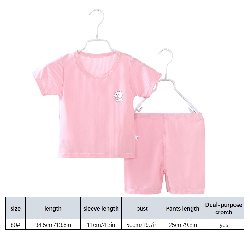 Bộ Đồ Thể Thao Áo Thun Tay Ngắn Phối Quần Short Thoáng Khí In Hoạt Hình Thời Trang Mùa Hè Cho Bé