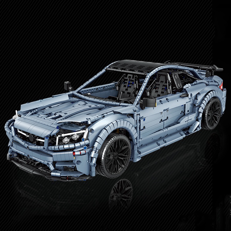 Đồ chơi Lắp ráp Mô hình siêu xe Mercedes Benz C63 AMG 1:8 block C005