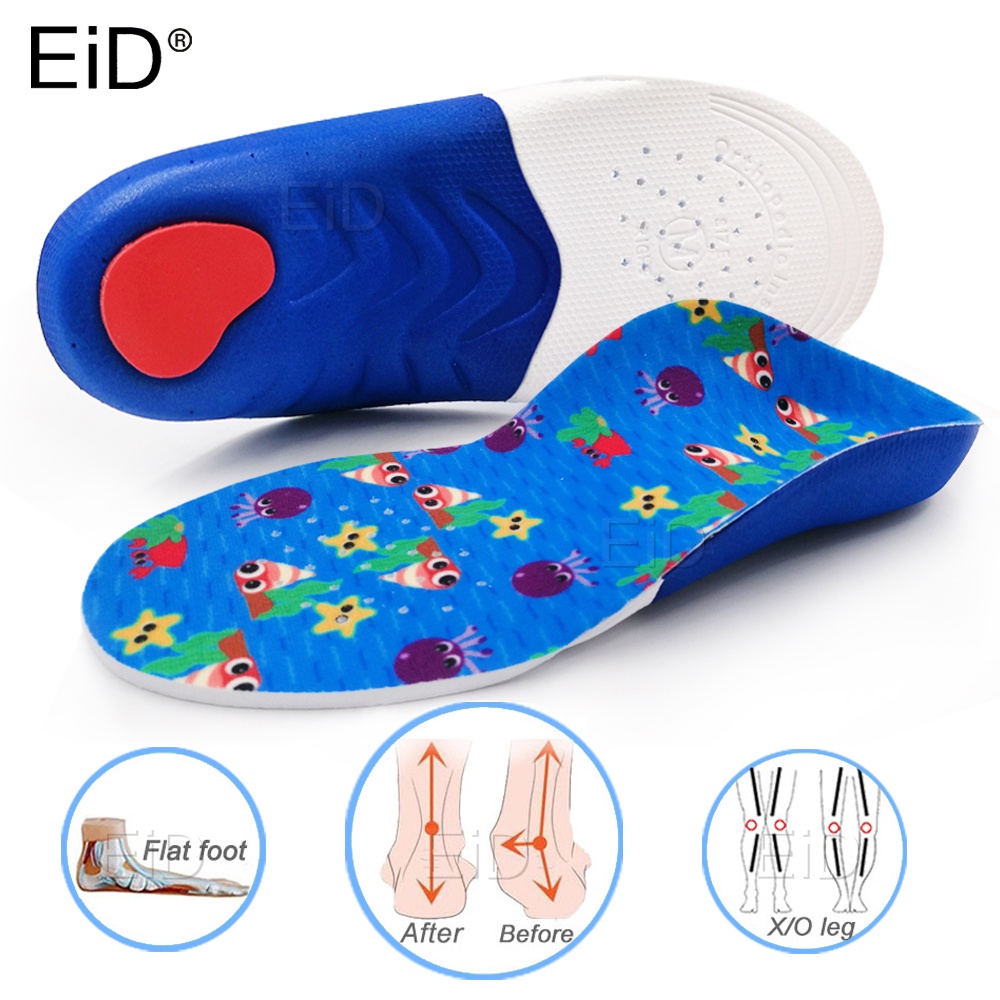 Đế Lót Giày Chỉnh Hình Bàn Chân 3D Cho Trẻ Em Và Trẻ Em X-Legs