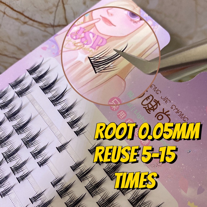 Lông Mi Giả 10 Hàng Dày Dặn Tự Nhiên Hóa Trang Mắt Quỷ