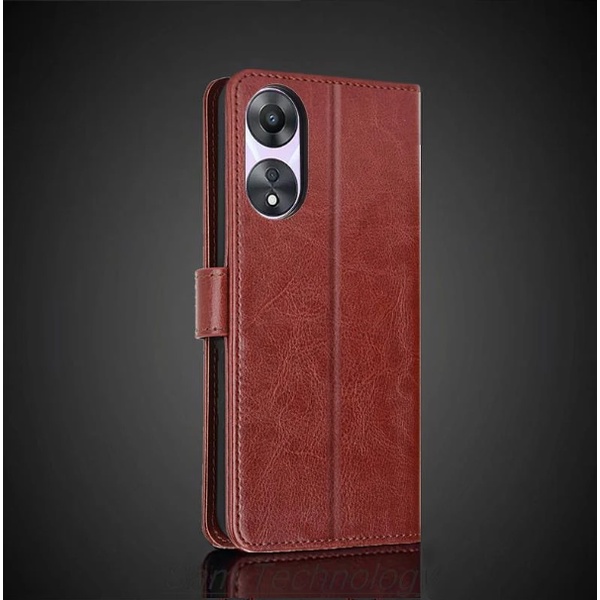 Ốp lưng Dạng Ví Da Lật Có Ngăn Đựng Thẻ Dành Cho OPPO Reno 8T 8Z 8 Pro 4G 5G OPPO A98 A78 A58 A17 A17K A57 4G 5G