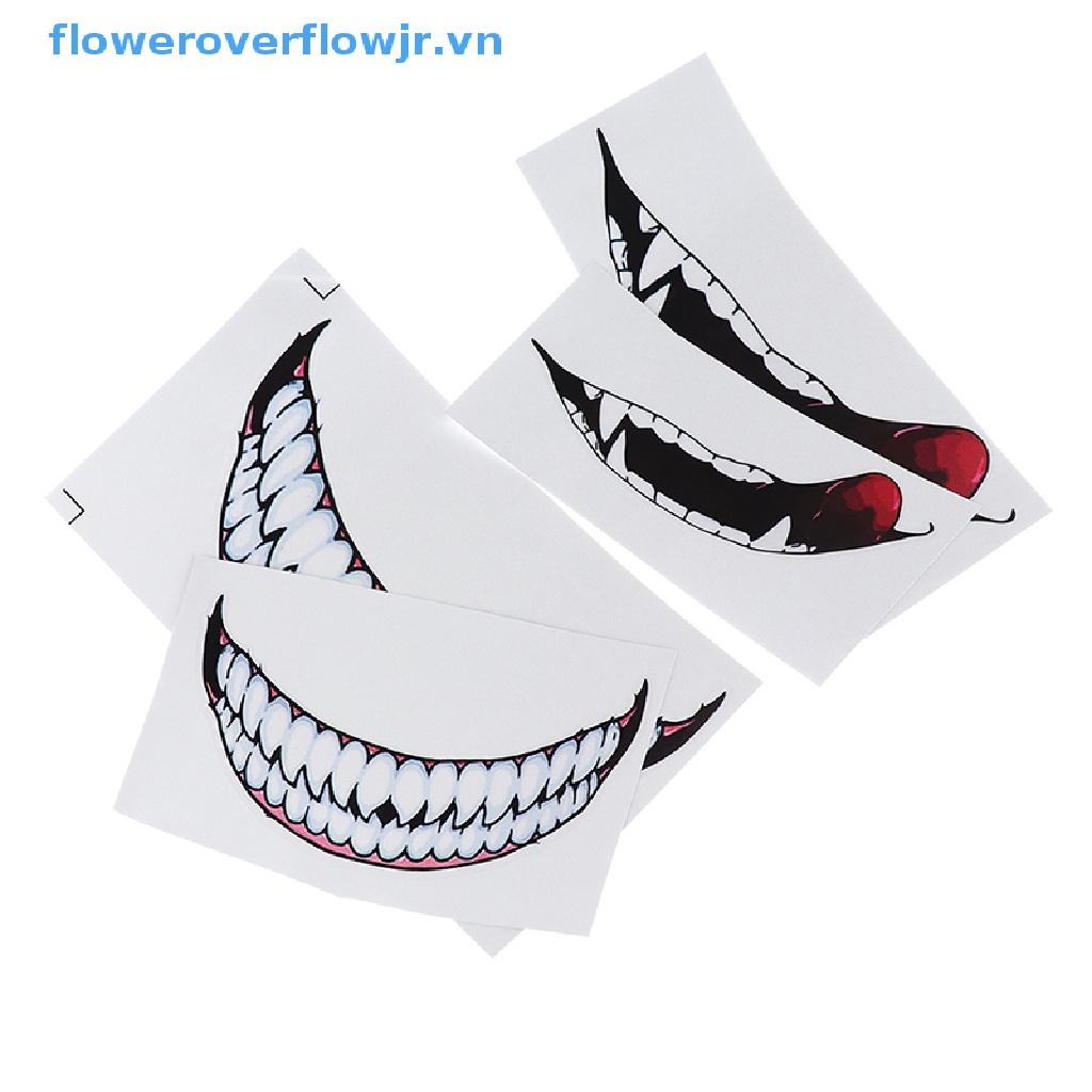 Sticker Tự Dính Trang Trí Nón Bảo Hiểm Xe Hơi Xe Máy DIY