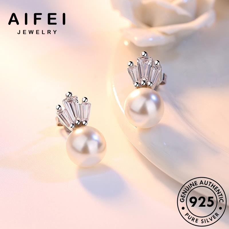 AIFEI JEWELRY xỏ giản quốc Thời nguyên tai tua thật bông vương phụ nữ bản miện đơn hàn trang sức trai 925 vành tròn khuyên bạc thời ngọc kiện E188