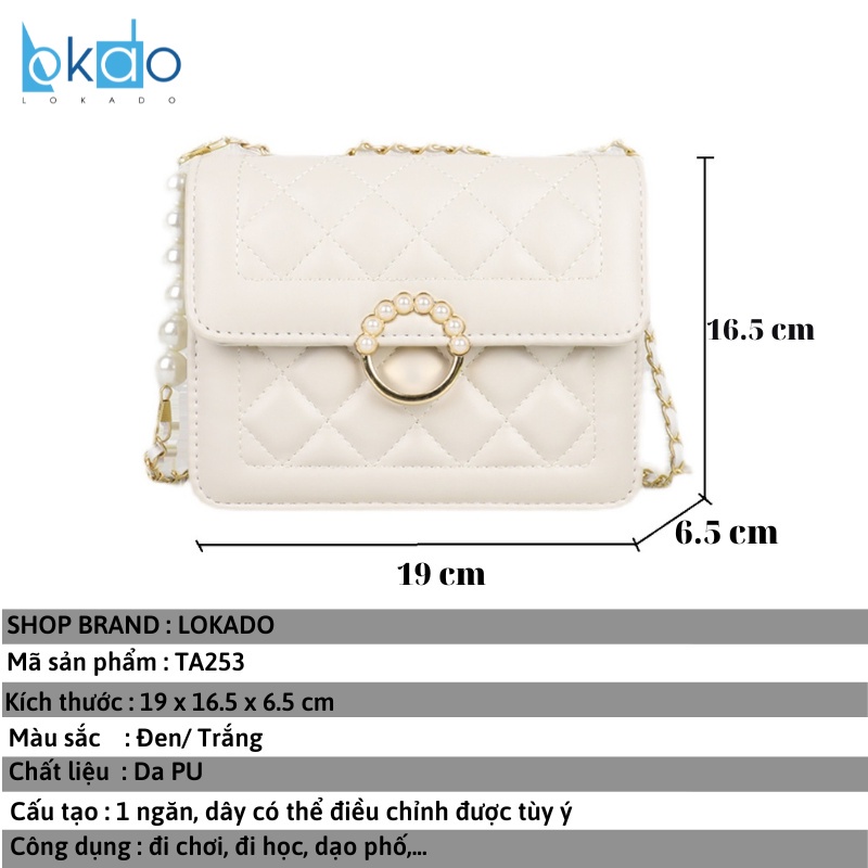 Túi đeo chéo nữ đẹp cao cấp giá rẻ đi chơi phong cách thời trang hàn quốc HY253