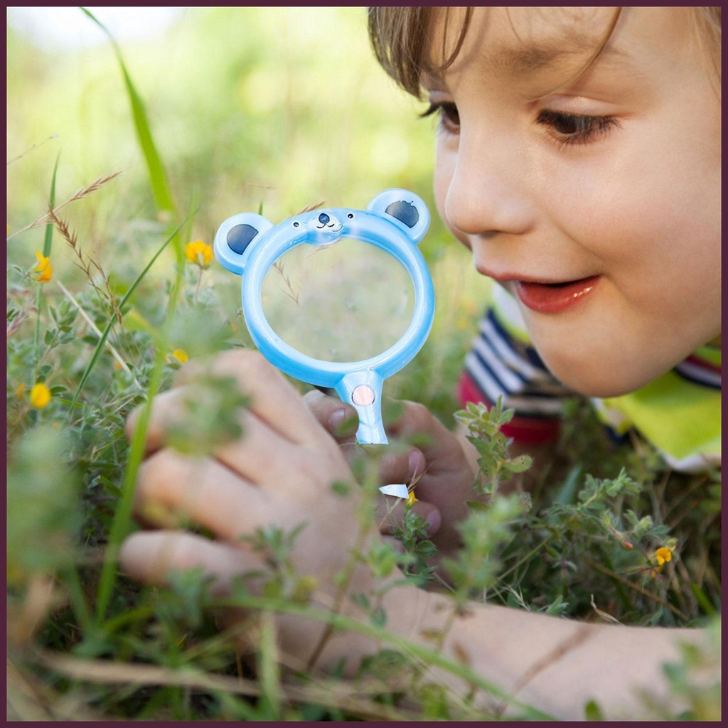Kính Lúp Phóng Đại 3X Cầm Tay Tiện Dụng Cho Bé