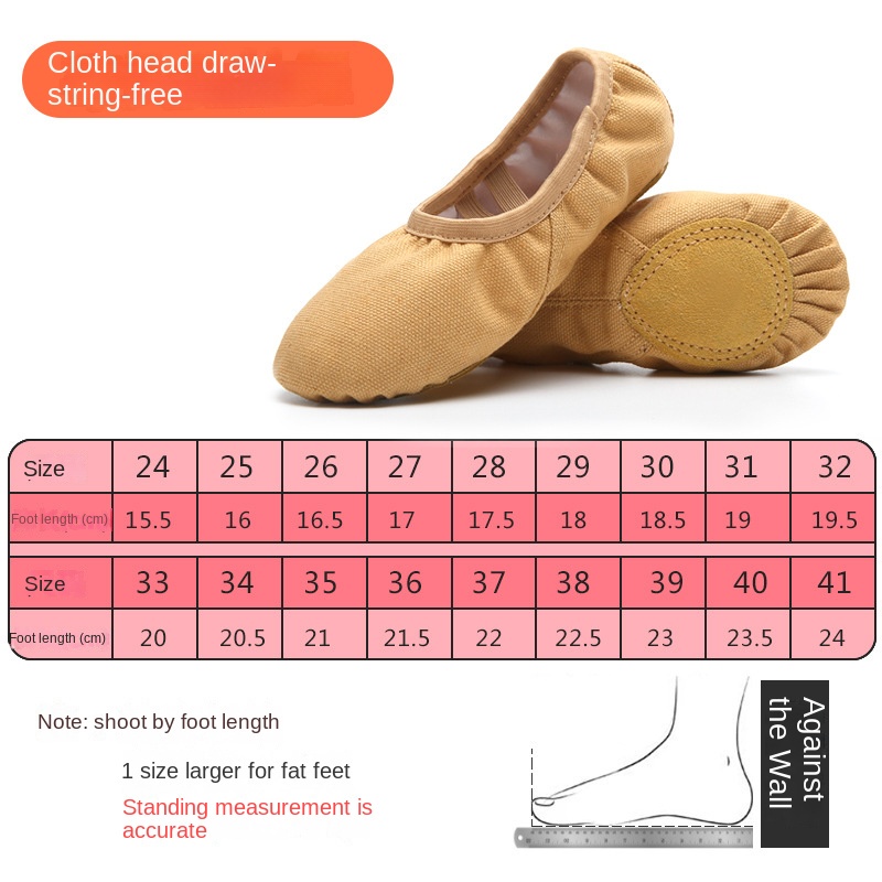 Giày Múa Ba Lê Đế Mềm Chuyên Dụng Dành Cho Nữ