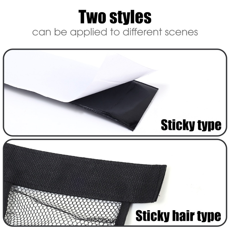 Lưới Cố Định Hành Lý Tự Dính Màu Đen Độ Bền Cao Tiết Kiệm Không Gian