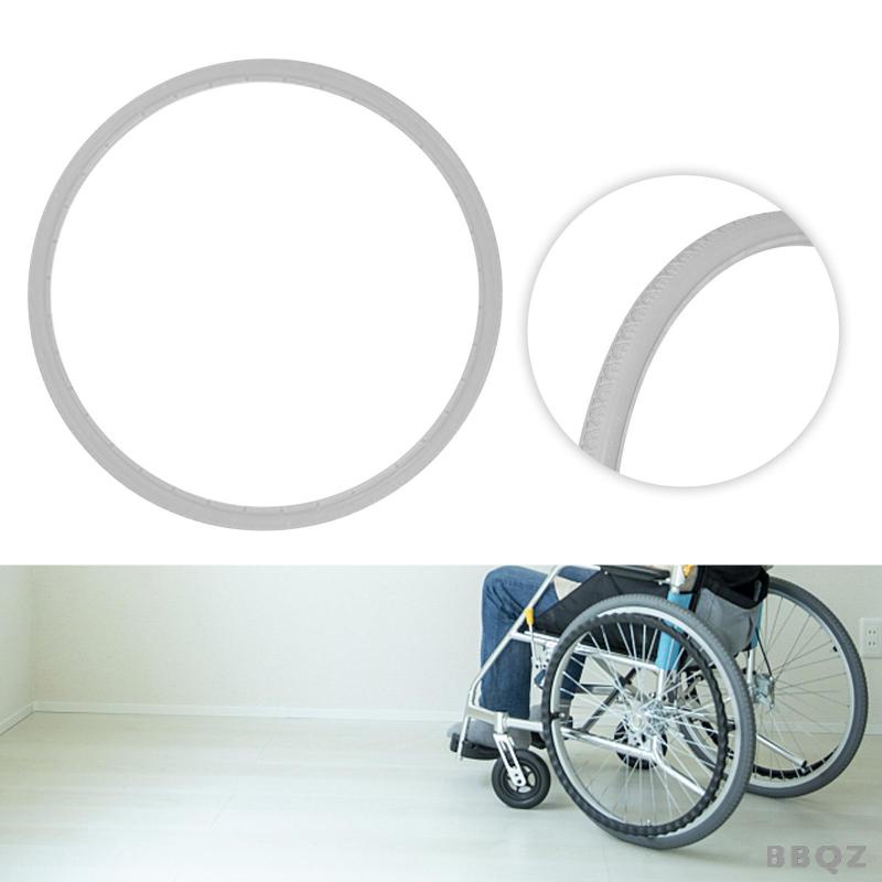 Bánh Xe Sau Thay Thế Kích Thước 24 Inch Màu Xám Không Khí Cho Xe Lăn