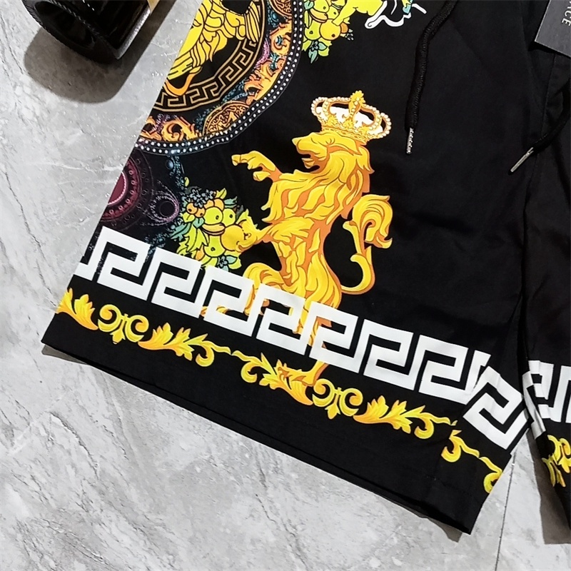 Quần Short VER88SA-2023 In Họa Tiết Cổ Điển Xuân Hè Phiên Bản Mới Cho Nam Và Nữ