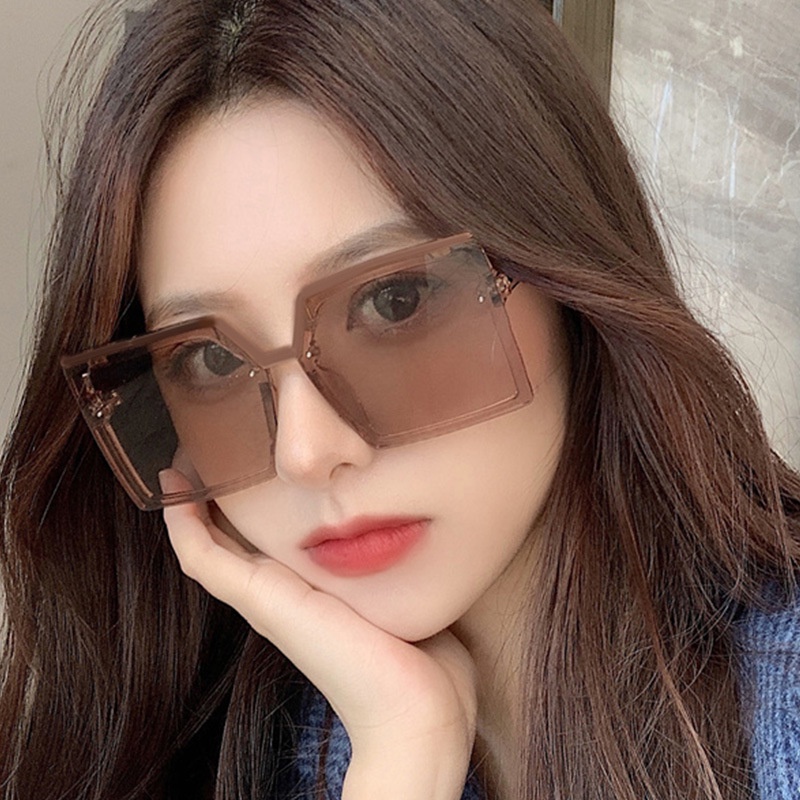 Kính Mát Gọng Vuông Chống Tia UV400 Thời Trang