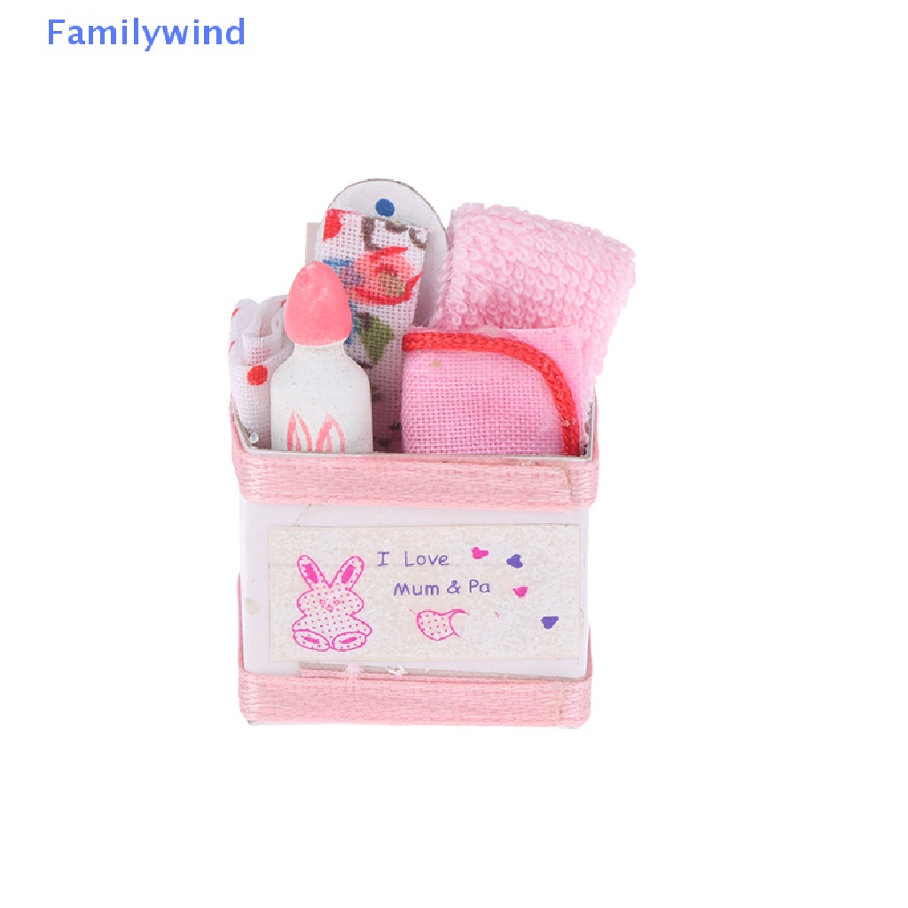 Hộp Đồ Chơi Mini Dễ Thương Cho Nhà Búp Bê 1: 12