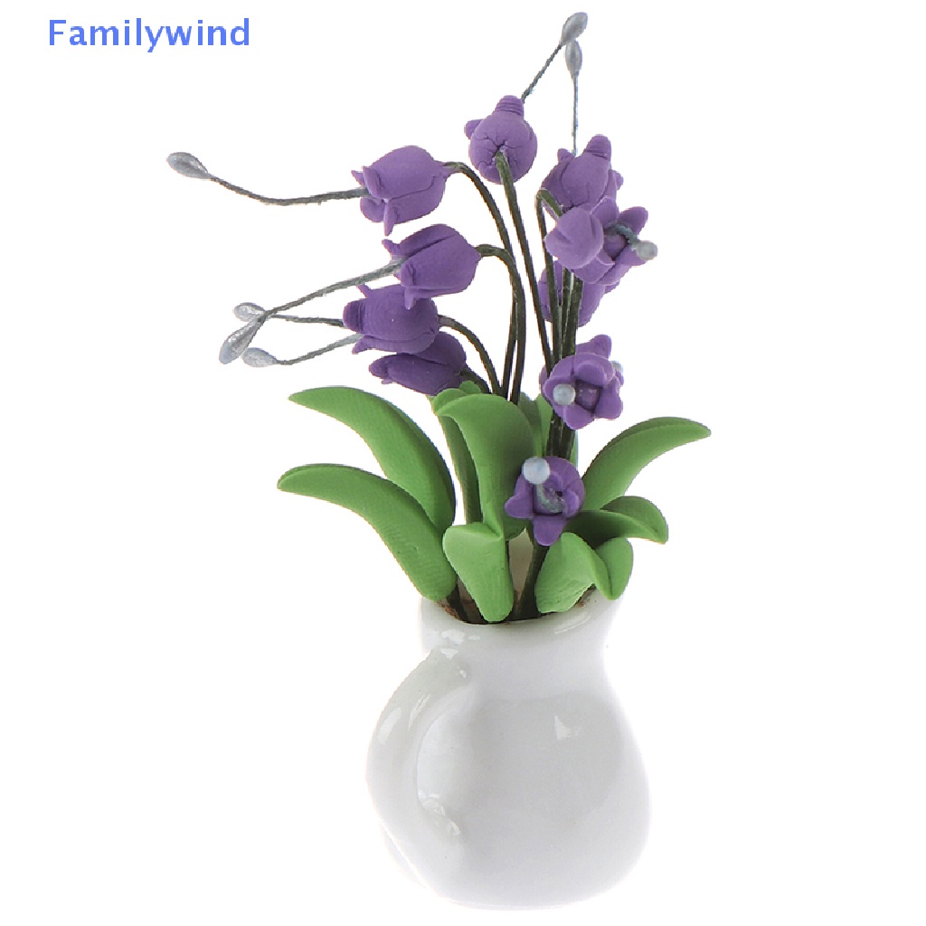 Mô Hình Chậu Cây Xanh Mini Tỉ Lệ 1: 12 Trang Trí Nhà Búp Bê