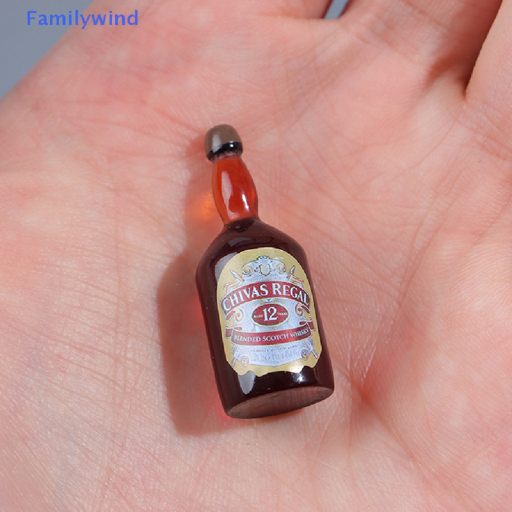 Set 10 Chai Rượu Mini Tỉ Lệ 1: 12 Dùng Để Trang Trí Nhà Búp Bê